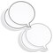Dry Erase Speech Bubble Cutouts for Boards, 23 x 20 cm, 48-Pack